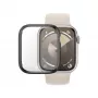 PanzerGlass ekrāna aizsargs visa korpusa Apple Watch Series 9 D3O 45mm melns