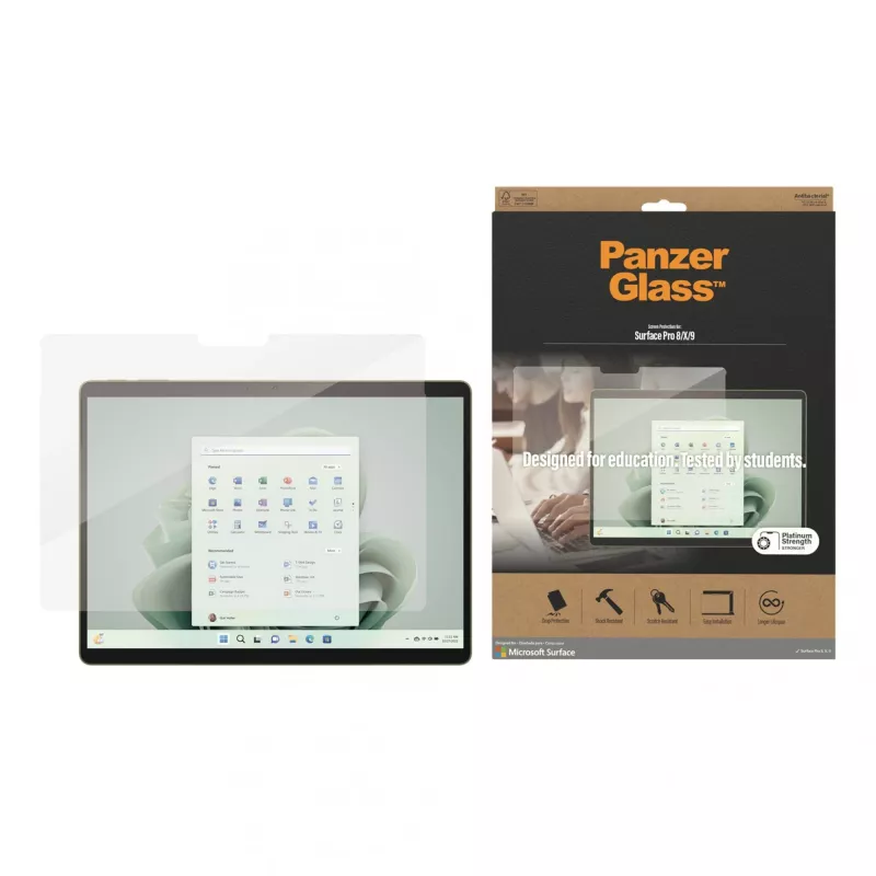PanzerGlass 6262 planšetdatora ekrāna aizsargplēve Caurspīdīga ekrāna aizsargplēve Microsoft 1 gab.