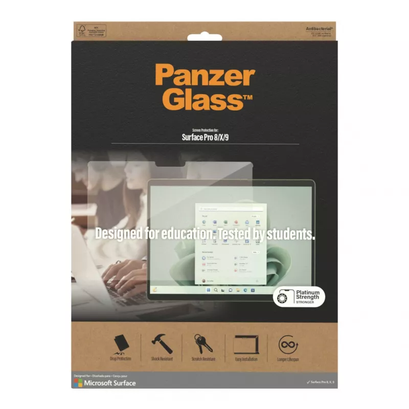 PanzerGlass 6262 planšetdatora ekrāna aizsargplēve Caurspīdīga ekrāna aizsargplēve Microsoft 1 gab.