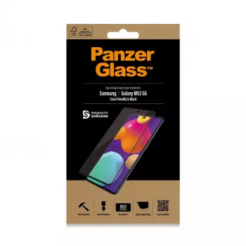 PanzerGlass® ekrāna aizsargs Samsung Galaxy M53 5G | M54 5G | Īpaši plata pieguļa