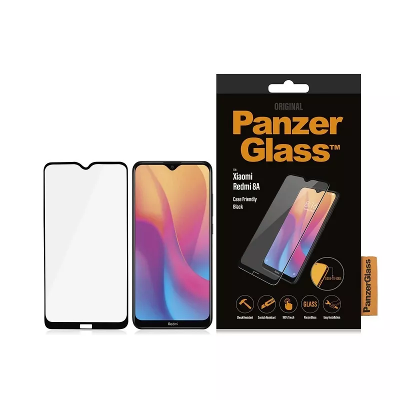 Ekrāna aizsargs PanzerGlass Xiaomi Redmi 8A Edge-to-Edge