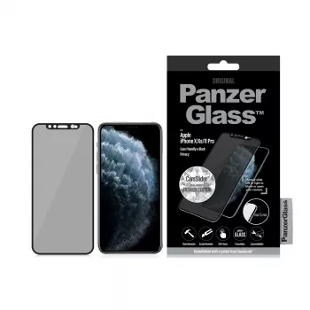 PanzerGlass® privātuma ekrāna aizsargs iPhone 11 Pro | Rotāts ar Swarovski® kristāliem | No malas līdz malai