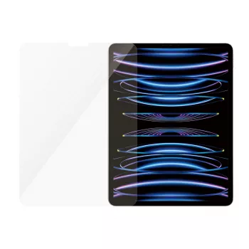 PanzerGlass SAFE. by ® ekrāna aizsargs iPad Pro 11'' (2018, 2020-2022) | Air 10.9'' (2020,2022) | Īpaši plats piemērots | Komplekts