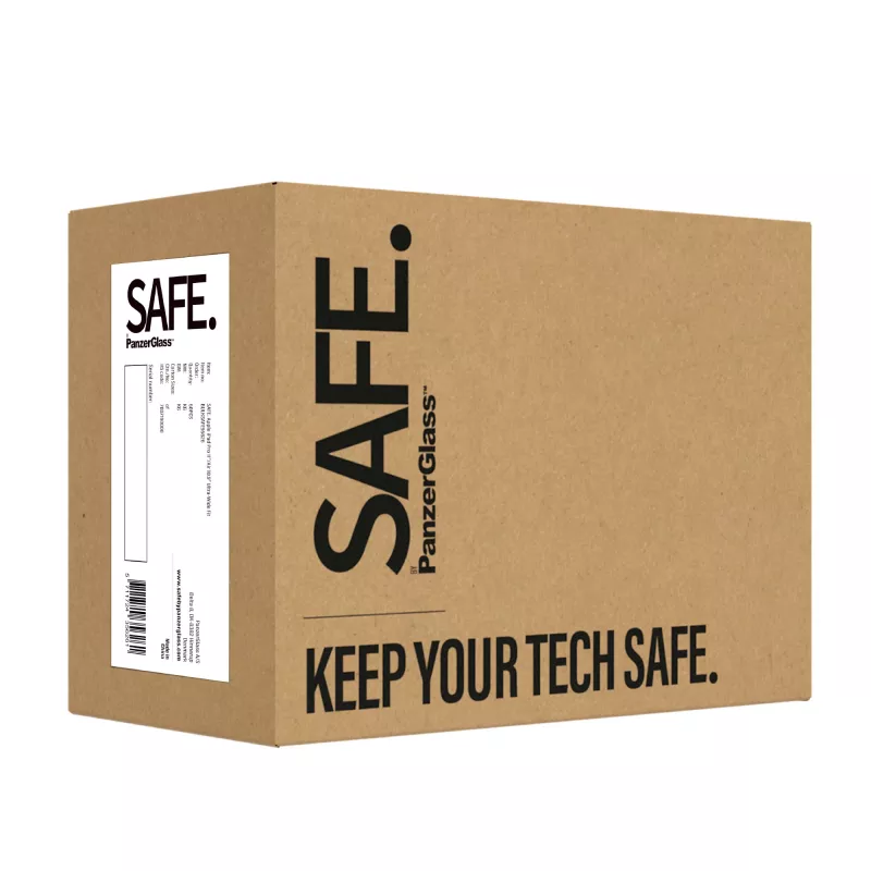 PanzerGlass SAFE. by ® ekrāna aizsargs iPad Pro 11'' (2018, 2020-2022) | Air 10.9'' (2020,2022) | Īpaši plats piemērots | Komplekts