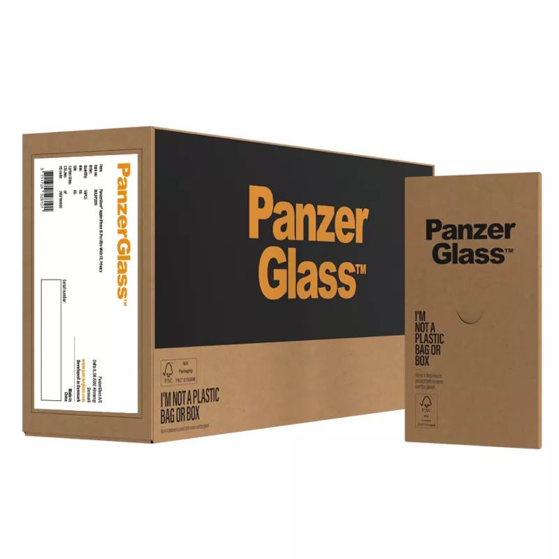PanzerGlass ® Confidentialitātes ekrāna aizsargs iPhone 15 Pro | Īpaši plata piegulšana ar EasyAligner | Lieltirgus