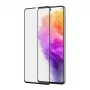 Ekrāna aizsargs PanzerGlass SAFE Samsung Galaxy A73 5G — rūdīts stikls, izturīgs pret skrāpējumiem un triecieniem, sausā uzklāšana, caurspīdīgs