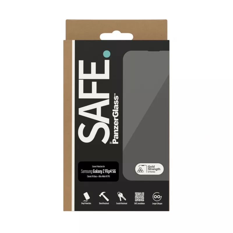 PanzerGlass SAFE. by ® ekrāna aizsargs Samsung Galaxy Z Flip4 5G