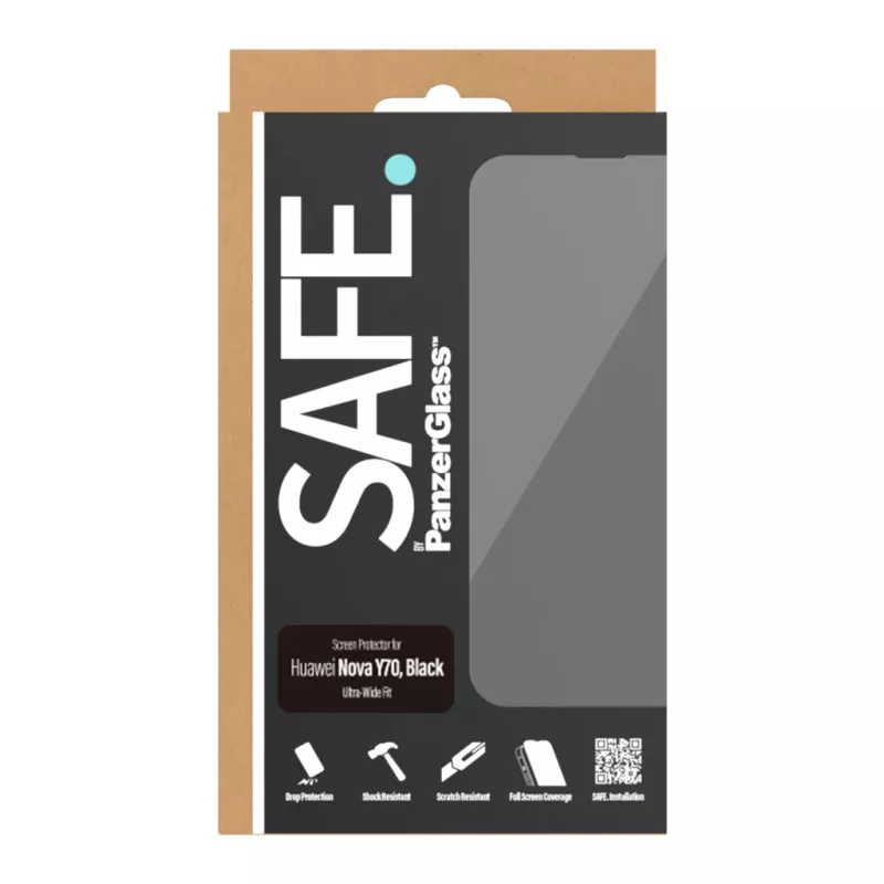 PanzerGlass SAFE. by ® Ekrāna aizsargs Huawei Nova Y70 | Y70 Plus | Y71