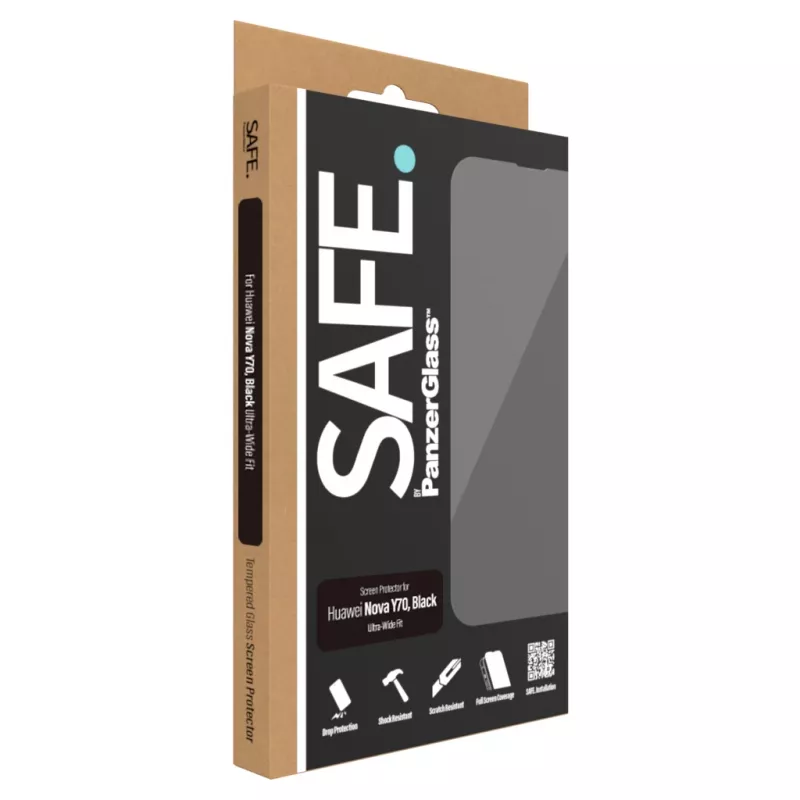 PanzerGlass SAFE. by ® Ekrāna aizsargs Huawei Nova Y70 | Y70 Plus | Y71