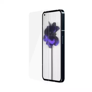 Ekrāna aizsargs PanzerGlass SAFE. priekš Nothing Phone — Ultra-Wide Fit, rūdīts stikls + PET, izturīgs pret skrāpējumiem un triecieniem, sausa uzklāšana