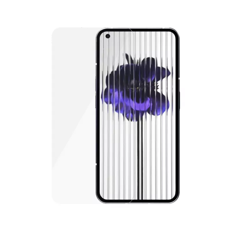 Ekrāna aizsargs PanzerGlass SAFE. priekš Nothing Phone — Ultra-Wide Fit, rūdīts stikls + PET, izturīgs pret skrāpējumiem un triecieniem, sausa uzklāšana