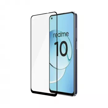 Rūdīta ekrāna aizsargplēve PanzerGlass SAFE Realme 10 — Ultra-Wide Fit, melna