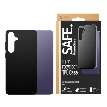 PanzerGlass SAFE. by ® TPU vāciņš Samsung Galaxy S24+ | Melns, Vāciņš, Samsung, Samsung - Galaxy S24 Plus, Melns