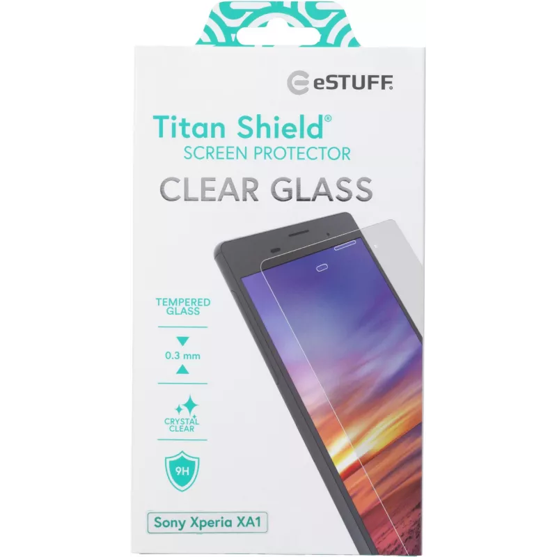 eSTUFF Sony Xperia XA1 Clear caurspīdīgs ekrāna aizsargs 1 gab.