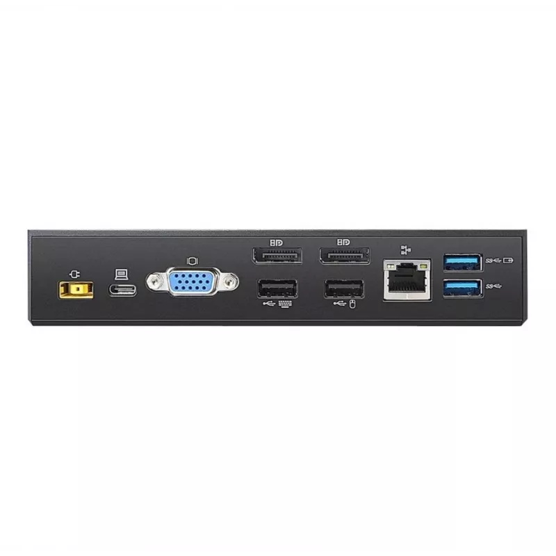 Atjaunots Lenovo ThinkPad USB-C Dock 40A9, A klase, 365 mm, 256,8 mm, 19,1 mm, 2 kg