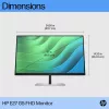 Monitor HP E27 G5 27 collas Full HD LCD 1920 x 1080