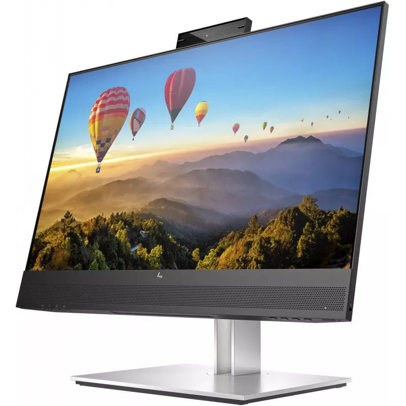 HP E24m G4 FHD USB-C konferences monitors datora monitors 60,5 cm (23,8 collas) 1920 x 1080 pikseļi Full HD melns, sudraba krāsā