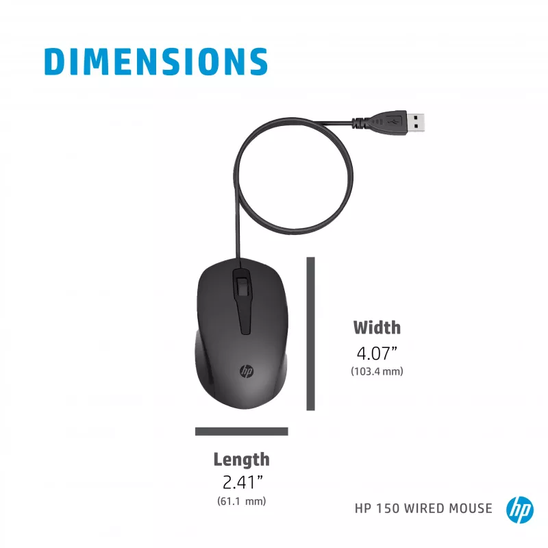 Pele HP 150 vadu USB Type-A