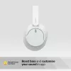 Sony WH-CH720 austiņas ar vadu un bezvadu savienojumu, galvas stīpa, zvani/mūzika, USB Type-C, Bluetooth, balts