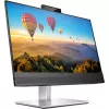HP E24m G4 datora monitors 60,5 cm (23,8 collas) 1920 x 1080 pikseļi Full HD Melns, Sudrabains