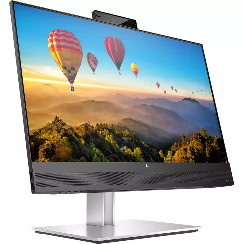 HP E24m G4 datora monitors 60,5 cm (23,8 collas) 1920 x 1080 pikseļi Full HD Melns, Sudrabains