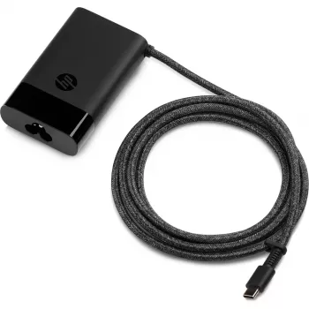 HP USB-C 65 W klēpjdatora lādētājs iekštelpām, melns