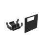 Ergonomic Solutions SpacePole Kiosk SPK612-02 POS sistēmas piederums POS printera pārsegs Melns Metāls