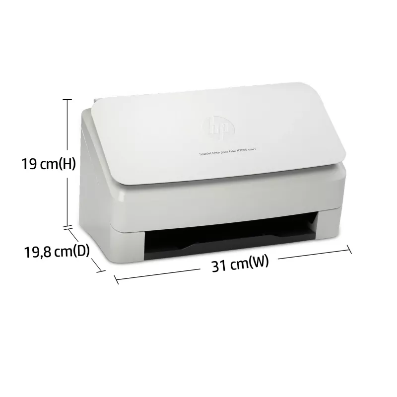 HP ScanJet Enterprise Flow N7000 snw1 lokšņu padeves skeneris 600 x 600 DPI
