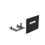 Ergonomic Solutions SpacePole Kiosk SPK610-02 POS sistēmas piederums POS printera pārsegs Melns Metāls