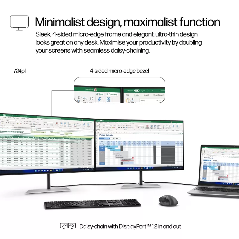 Monitors HP Series 7 Pro 23,8 collu FHD LCD 1920x1080