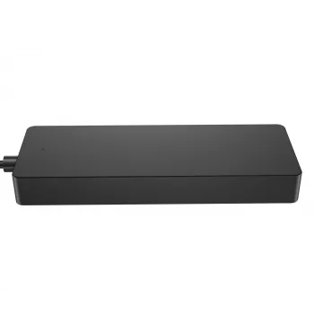 USB-C Travel Hub G3 — HP, USB 3.2 Gen 2 Type-C resursdators, HDMI, USB-A, strāvas padeve līdz 65 W, 116×41.9×14.5 mm