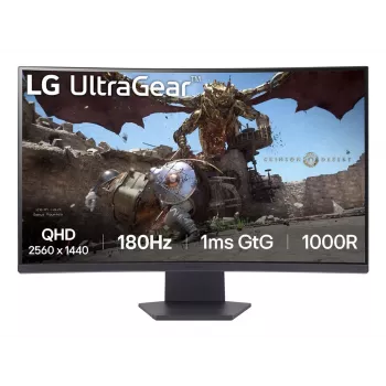 LG 32GS60QC-B datora monitors 80 cm (31.5 collas) 2560 x 1440 pikseļi Quad HD Melns