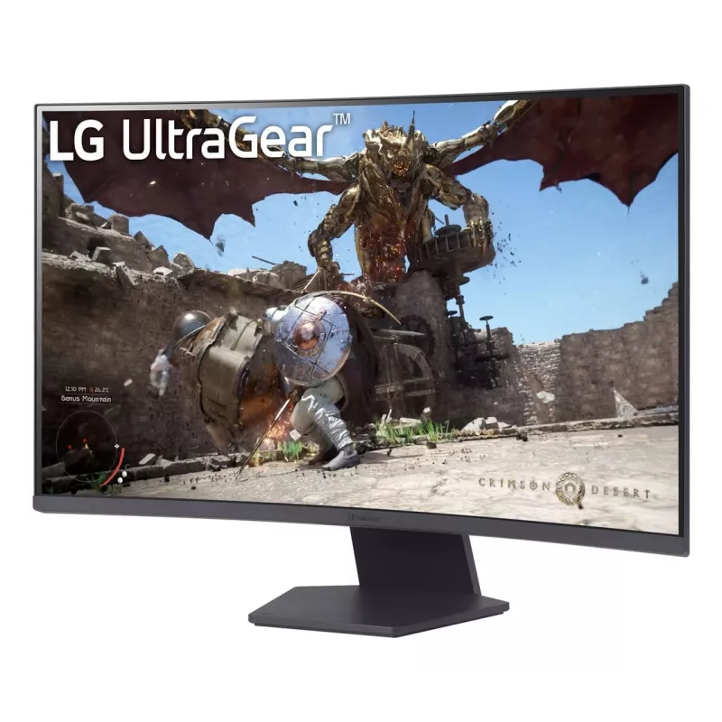 LG 32GS60QC-B datora monitors 80 cm (31.5 collas) 2560 x 1440 pikseļi Quad HD Melns