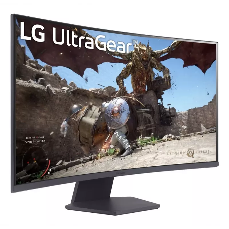 LG 32GS60QC-B datora monitors 80 cm (31.5 collas) 2560 x 1440 pikseļi Quad HD Melns