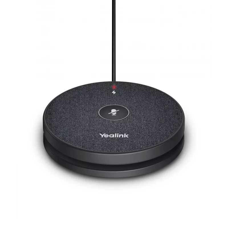 Yealink VCM36, Mikrofons, Melns, Galds, 6 m, Yealink, Bezvadu