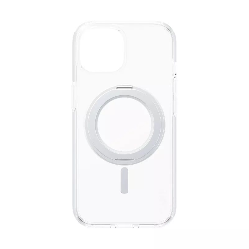 PanzerGlass CARE™ by ® vāciņš Transparent w. Silver Kickstand & MagSafe iPhone 15
