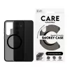 PanzerGlass CARE™ by ® Urban Combat Case Smokey w. Melns Qi Saderīga Samsung Galaxy S24