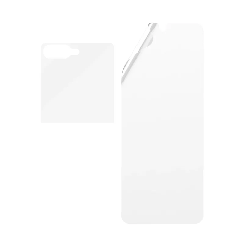 PanzerGlass Protective Set FlipFoldFlex 2-in-1 Classic Fit stikls + īpaši plata TPU plēve Samsung