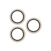 PanzerGlass® Hoops® Kameras objektīva aizsargs Glitter Gold iPhone 17 Pro | iPhone 17 Pro Max | iPhone 16 Pro | 16 Pro Max