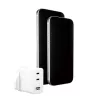 PanzerGlass empower™ by ® Turbo 70W Multiple Charger incl. 2 x USB-C + USB-A | UK Plug | Silver balta
