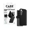 PanzerGlass CARE 2-in-1 maciņš ar Qi Samsung Galaxy S26, caurspīdīgs vāciņš