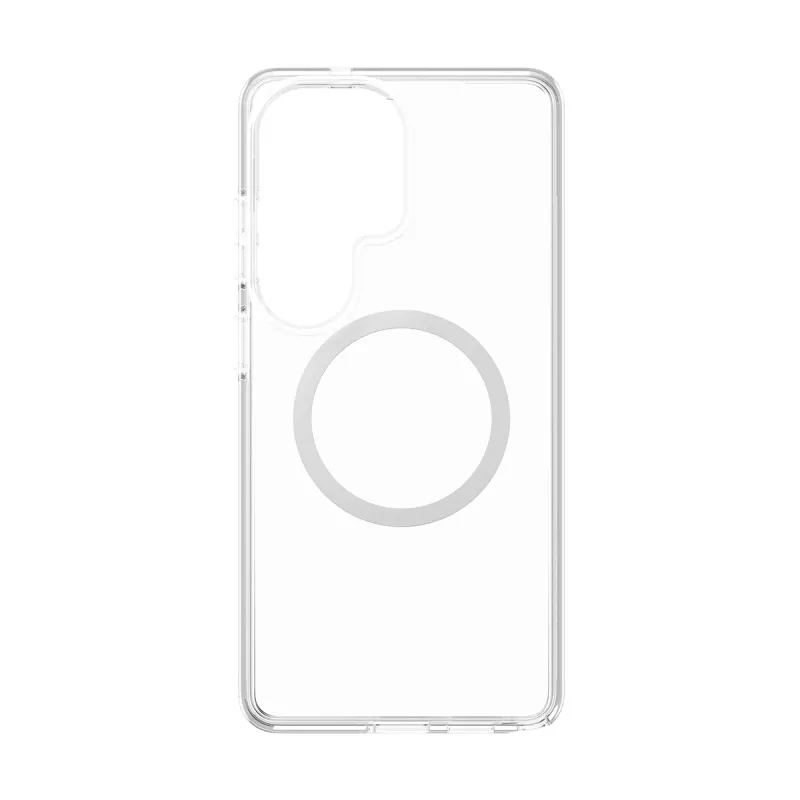 Tālruņa maciņš PanzerGlass CARE™ by Urban Explorer — Caurspīdīgs vāciņš ar balta Qi Samsung Galaxy S26 Ultra