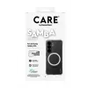Aizsargājošs tālruņa maciņš PanzerGlass CARE Samba Transparent ar balta Qi Samsung Galaxy S26