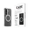 Aizsargājošs tālruņa maciņš PanzerGlass CARE Samba Transparent ar balta Qi Samsung Galaxy S26