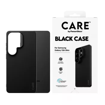 TPU vāciņš PanzerGlass CARE™ Samsung Galaxy S26 Ultra — melns
