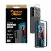 PanzerGlass ekrāna aizsarga komplekts Samsung Galaxy S26 — Hoops 2-in-1 Ultra-Wide Fit, rūdīta stikla + PET/silikona slāņi