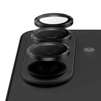 Kameras objektīva aizsargs PanzerGlass Hoops Ceramic II Samsung Galaxy S26 / S26+, rūdīts stikls, silikons, caurspīdīgs