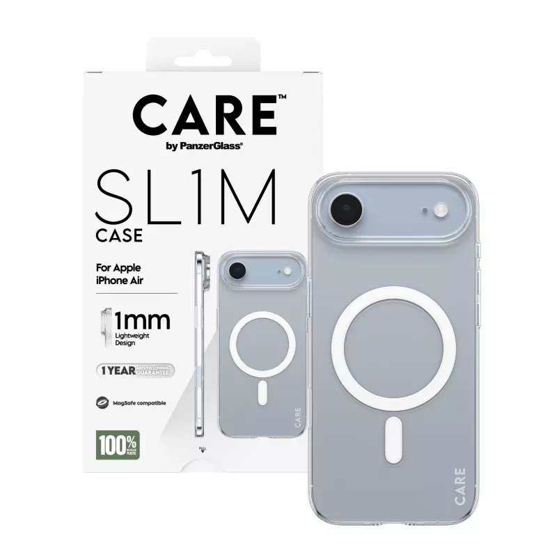 PanzerGlass CARE SL1M maciņš caurspīdīgs ar MagSafe Apple iPhone Air
