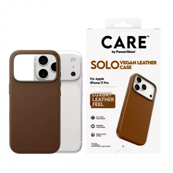 Telefona maciņš PanzerGlass CARE Solo Case Brown Apple iPhone 17 Pro