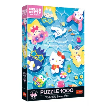 Puzle TREFL Hello Kitty Summer Relaxation — 1000 gab. (modelis 12067)
